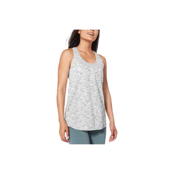 Lululemon Essential Tank Tops Women's Space Dye Black White
