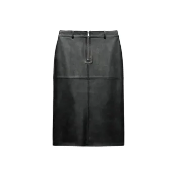 ZARA Casual Long Skirts Women's Black