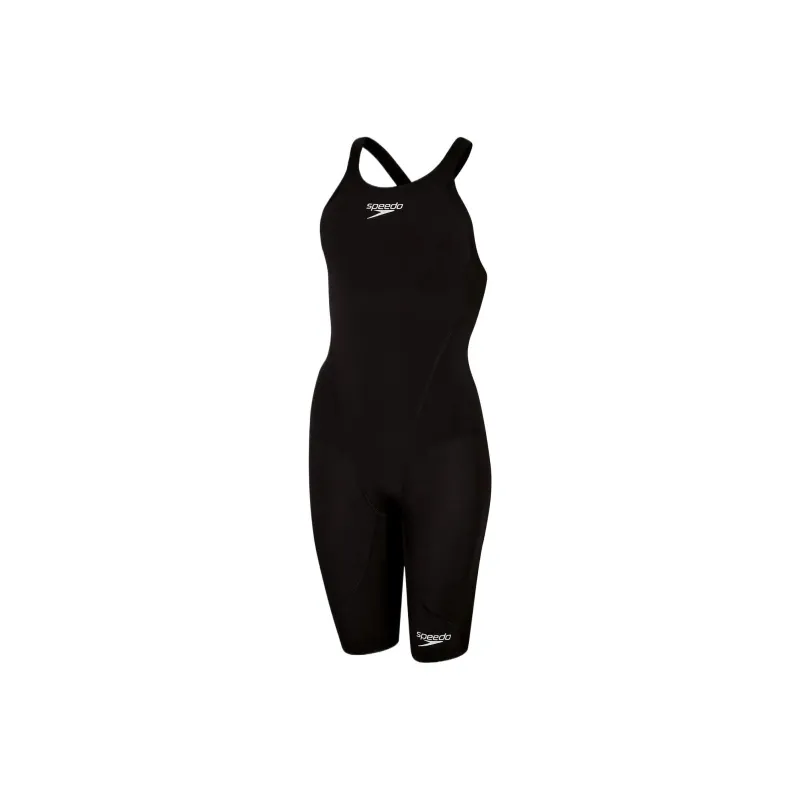Speedo Fastskin LZR Ignite Kneeskin One-piece Swimsuit Women's Black-0
