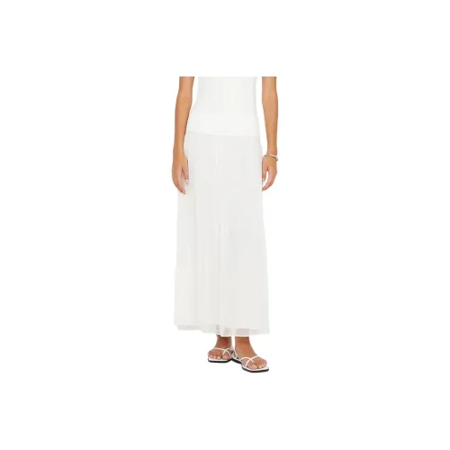 BEC+BRIDGE INKA MAXI SKIRT Casual Long Skirt Women's Ivory/Ivory