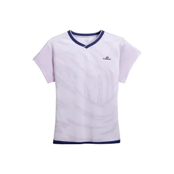 Kawasaki Xinghe Spring/summer Models Badminton Clothing Women's Cherry Wood Pink