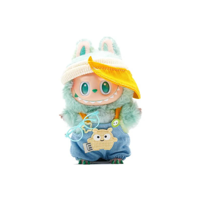 [Dress Up Doll] POP MART LABUBU THEMONSTERS Tranquility, Confirmed Style, Summer, Active, Heartbeat Hang Tag Box 17cm-0