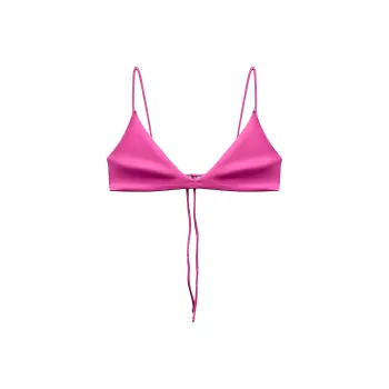 ZARA Bikini Women's Dark Purple Red