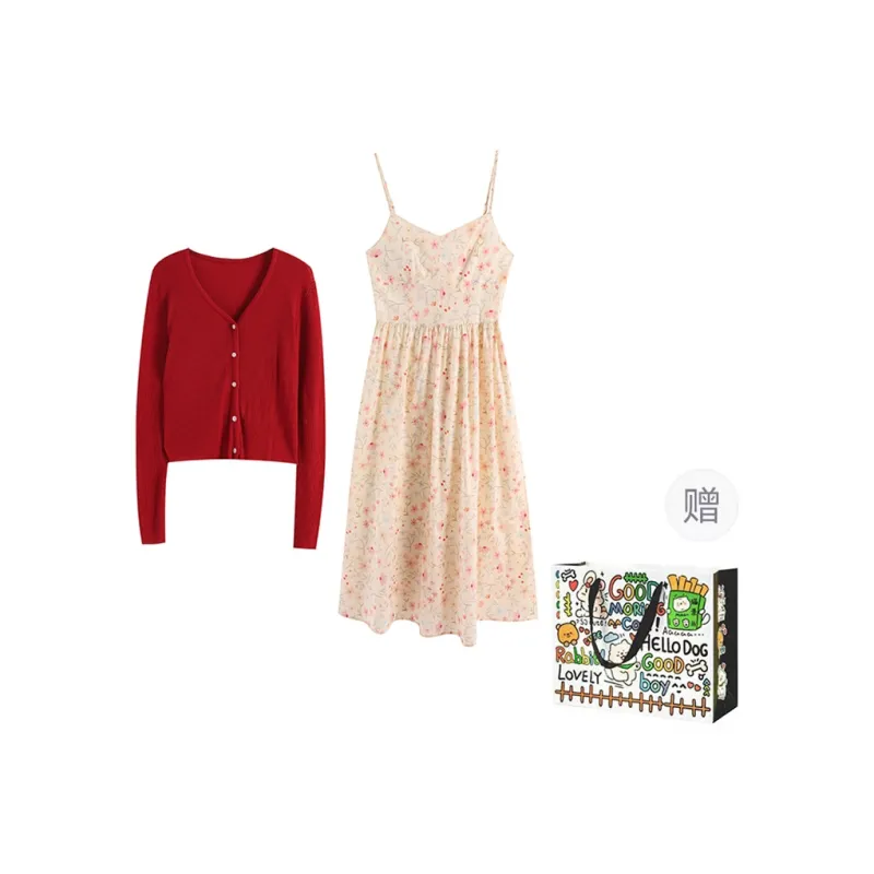 ZVJH Two Piece Skirt Sets Women's-0
