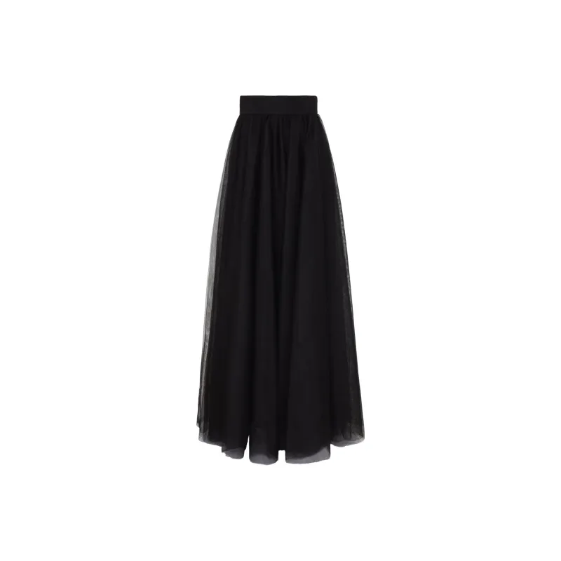 Zimmermann SS25 Casual Long Skirts Women's Black-0