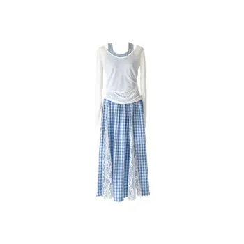 Lookinto Two Piece Skirt Sets Women's
