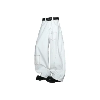 KLAMMKICKS Jeans Unisex White