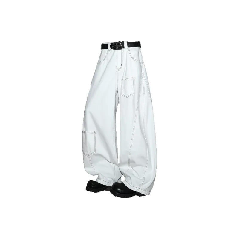KLAMMKICKS Jeans Unisex White-0