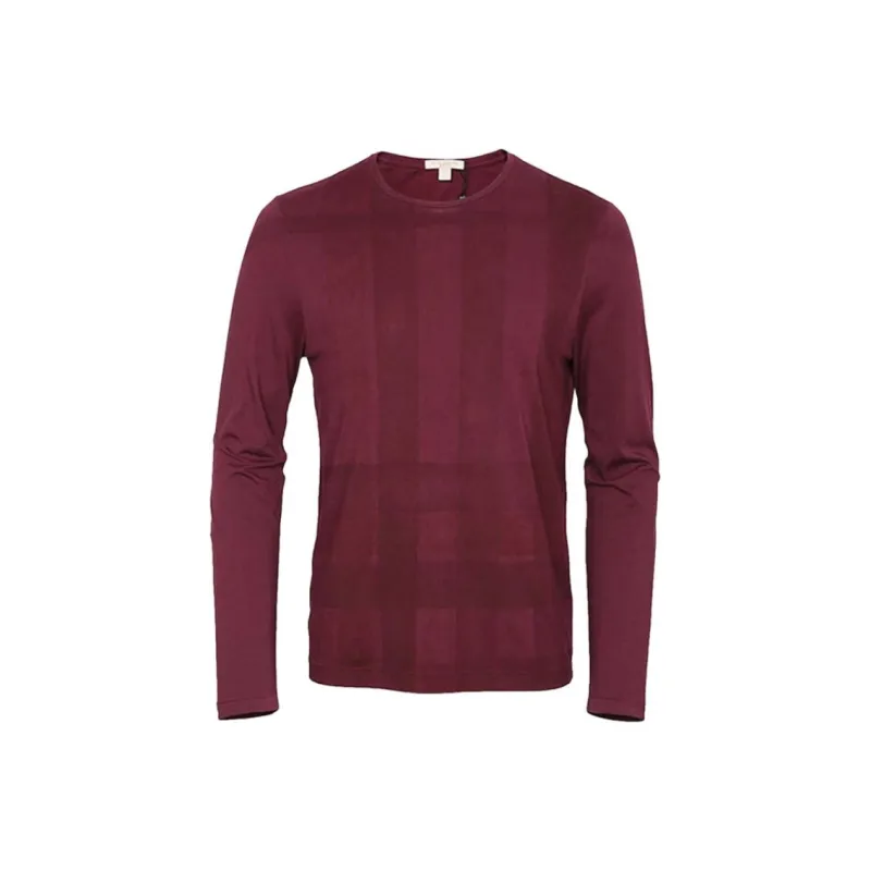 Burberry T Shirts Men Red-0