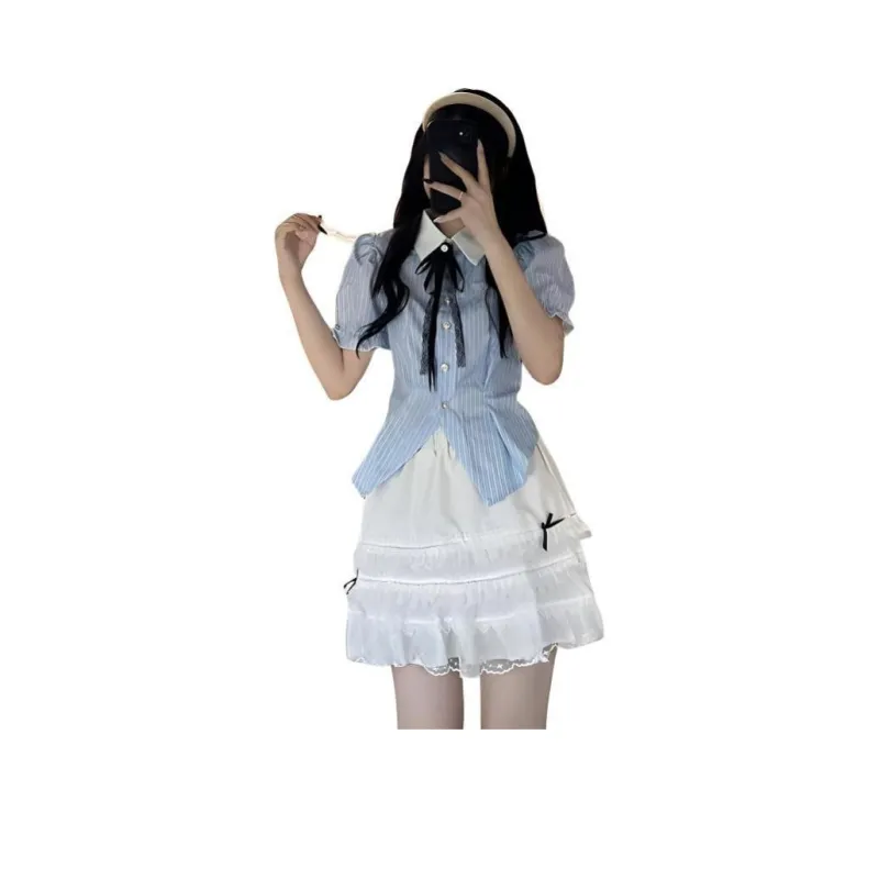 Pa33word Two Piece Skirt Sets Women's-0