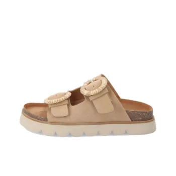 NO NAME EVA Quiet Abrasion Resistant Slide Slippers Women's Brown