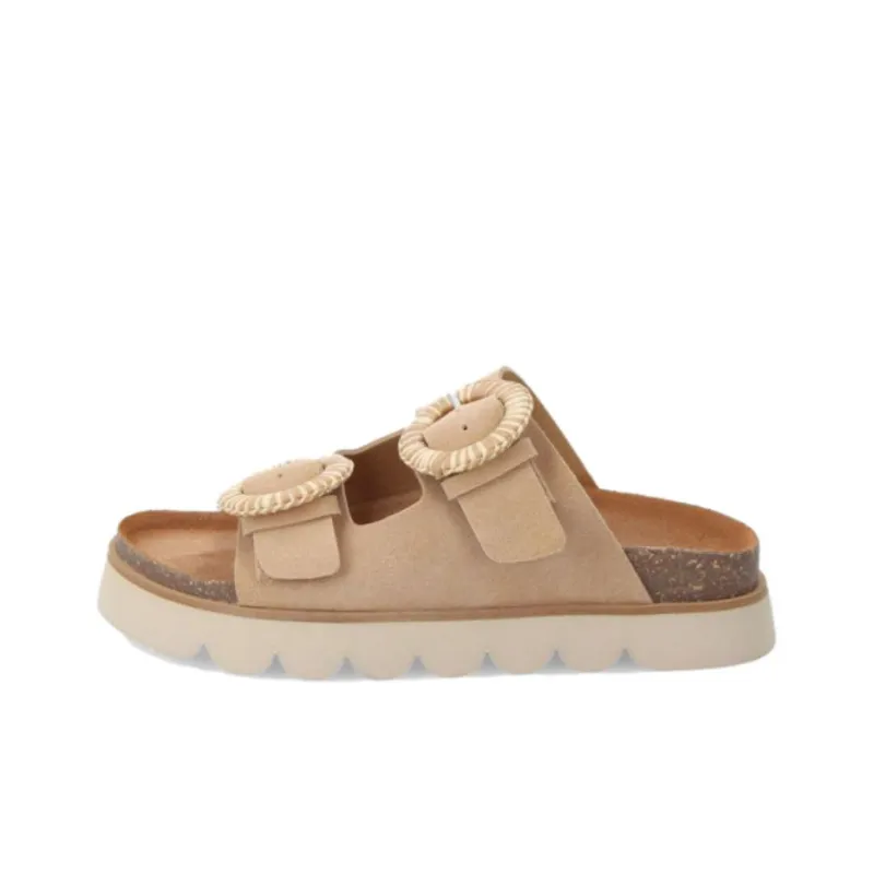 NO NAME EVA Quiet Abrasion Resistant Slide Slippers Women's Brown-0