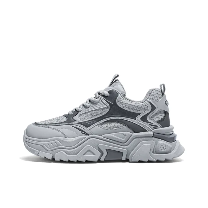 HACKBUTEER Low Top Chunky Sneakers Men's Box Included-11