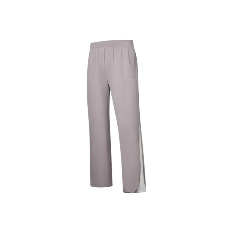 QIAODAN Casual Pants Women's Vermilion Cherry Brown-0