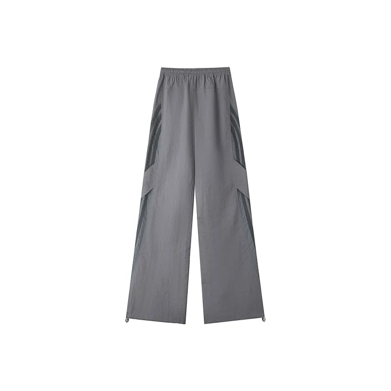 Wen Shan Casual Pants Women's Gray-1