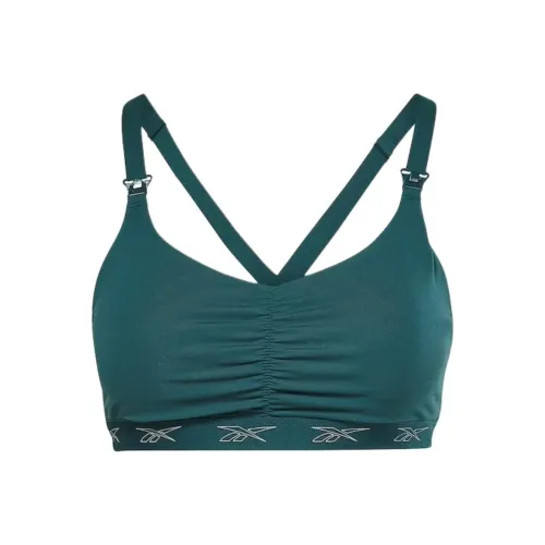 Reebok Nursing Sports Bra Sports Underwear Women's Forest Green