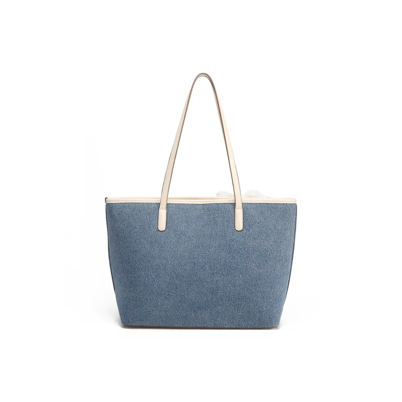 MISS GAIL Synthetic Leather Handbag, Shoulder Bag Tubas Women's Blue-2
