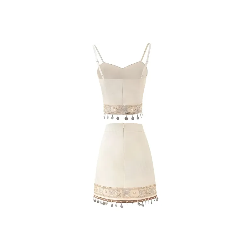 DOSOHEB Two Piece Skirt Sets Women's-1