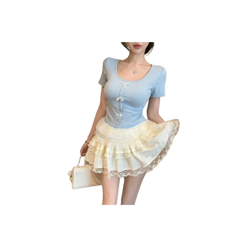 Dior Beauty Two Piece Skirt Sets Women's-0