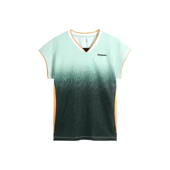 Kawasaki Contest Series Badminton Jersey Women's Black Green