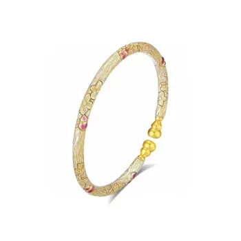 IWE 999 Fine Silver Bangles Women's