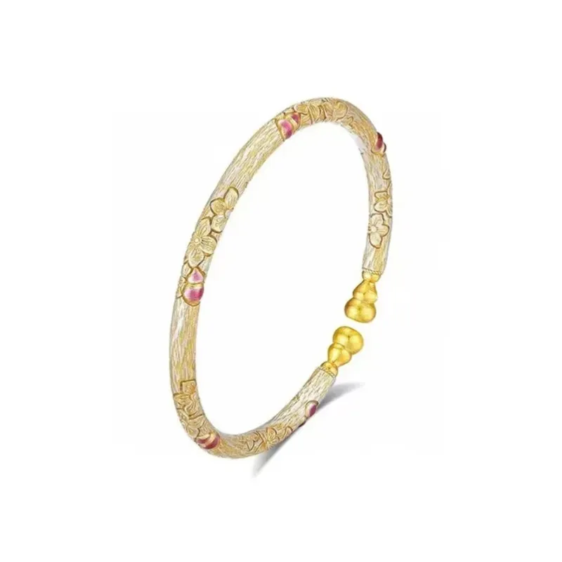 IWE 999 Fine Silver Bangles Women's-0