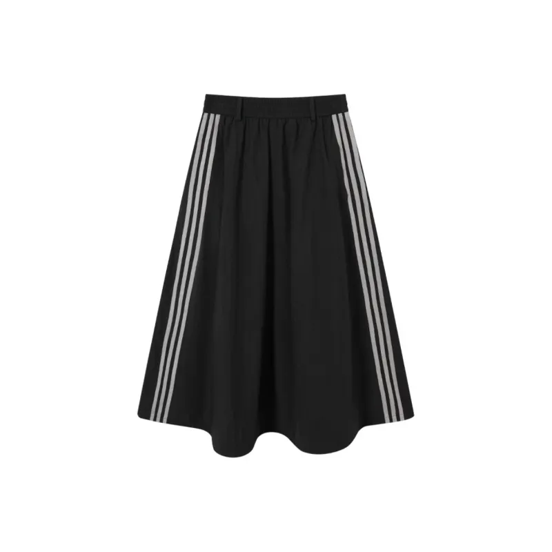 BDGU Casual Long Skirt Women's Black-0