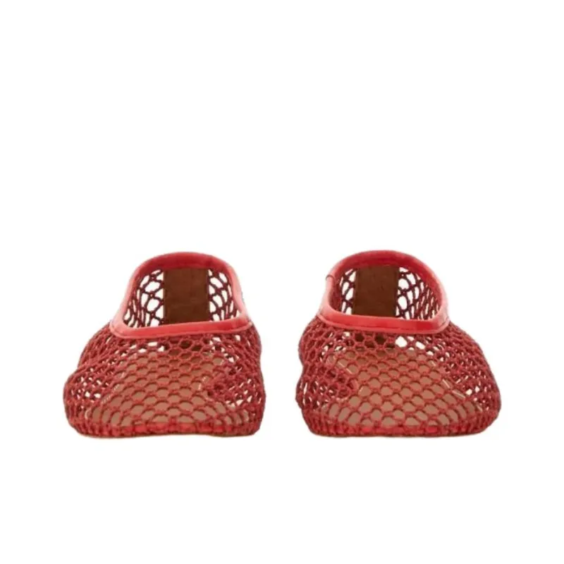 Staud Casual Single Shoes Women's Red-3