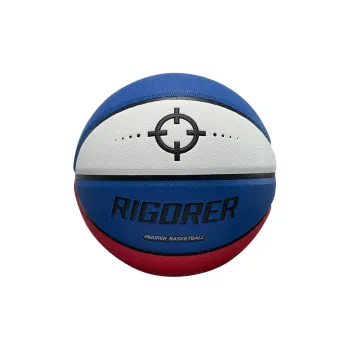 RIGORER RG600X Collection PU Basketball Dark Blue Red White Size 7 Ball Training Competition Unisex
