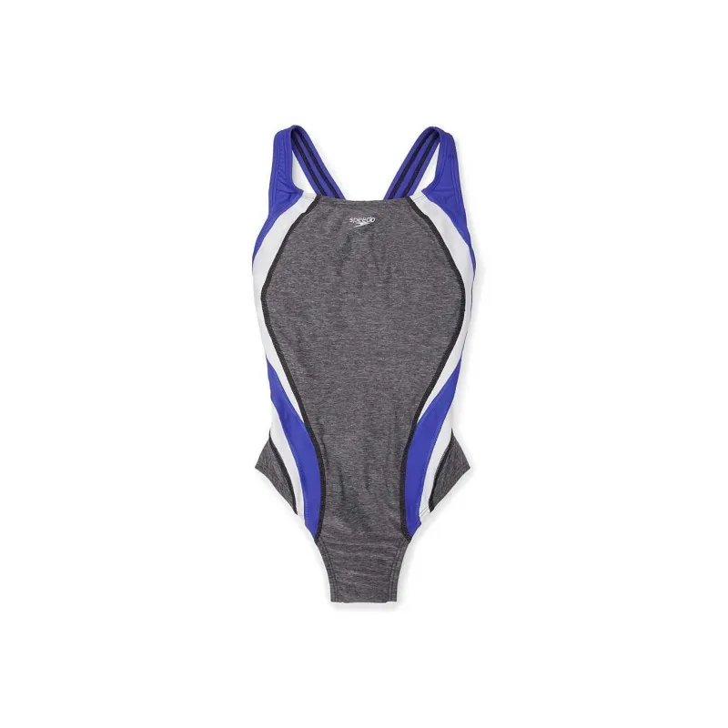 Speedo Heather Quantum Fusion Splice One piece Swimsuit Women's-19