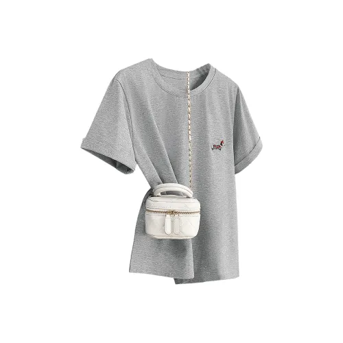 TOUCH T Shirts Women's Gray