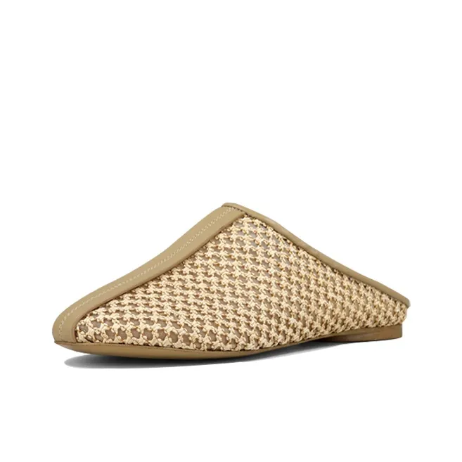 ZSBELLA Abrasion Resistant Slip Resistant Closed Toe Slippers Women's-4