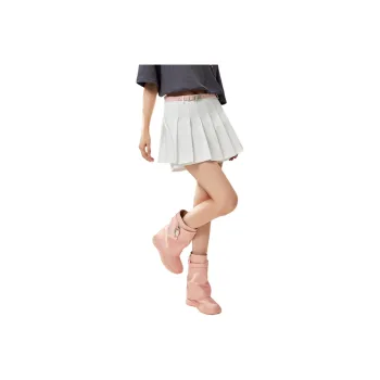 Love To Serve Casual Short Skirts Women's White