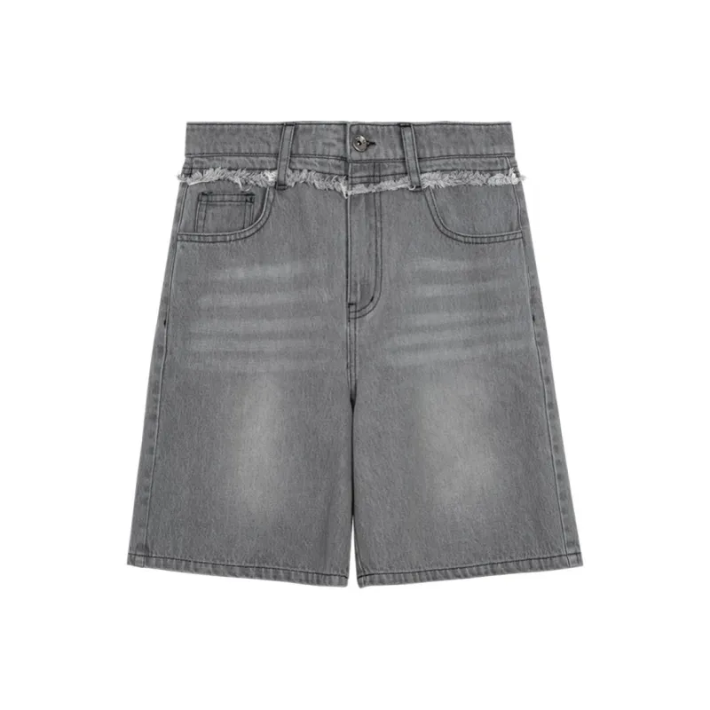 Omont Denim Shorts Women's Galaxy Gray-0