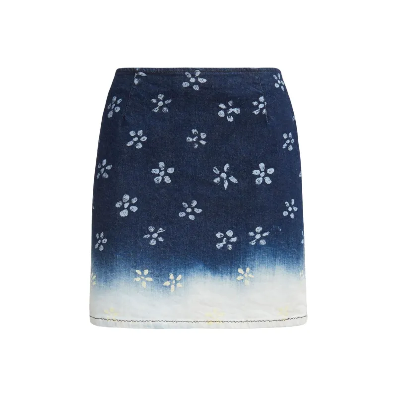 MARNI Denim Short Skirts Women's Indigo-0