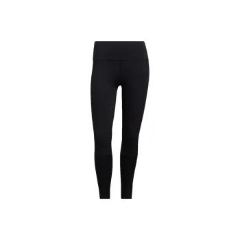Adidas 3-STRIPES RIBBED 7/8 TIGHTS Athletic Trousers Women's Black/White