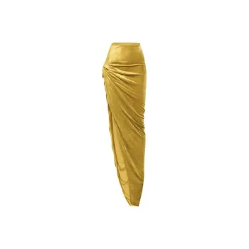 RICK OWENS Twist Edfu Maxi Skirt