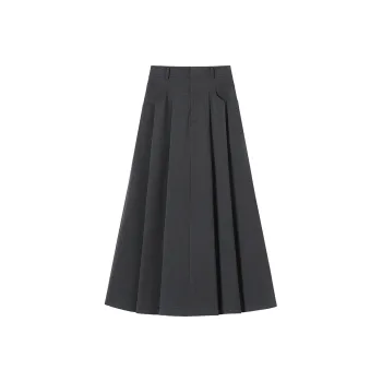Cypress House Casual Long Skirt Women's Dark Gray