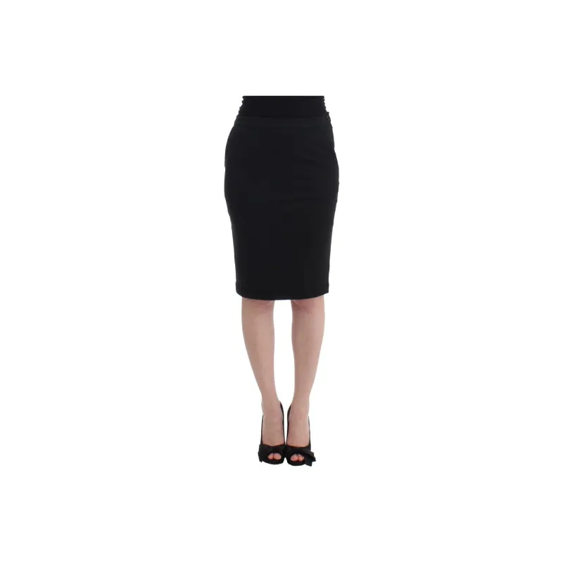 GIANFRANCO FERRE Casual Long Skirts Women's Black-0