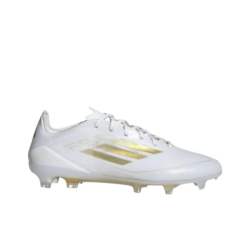 Adidas F50 Pro Fg Cloud White Gold Metallic-1