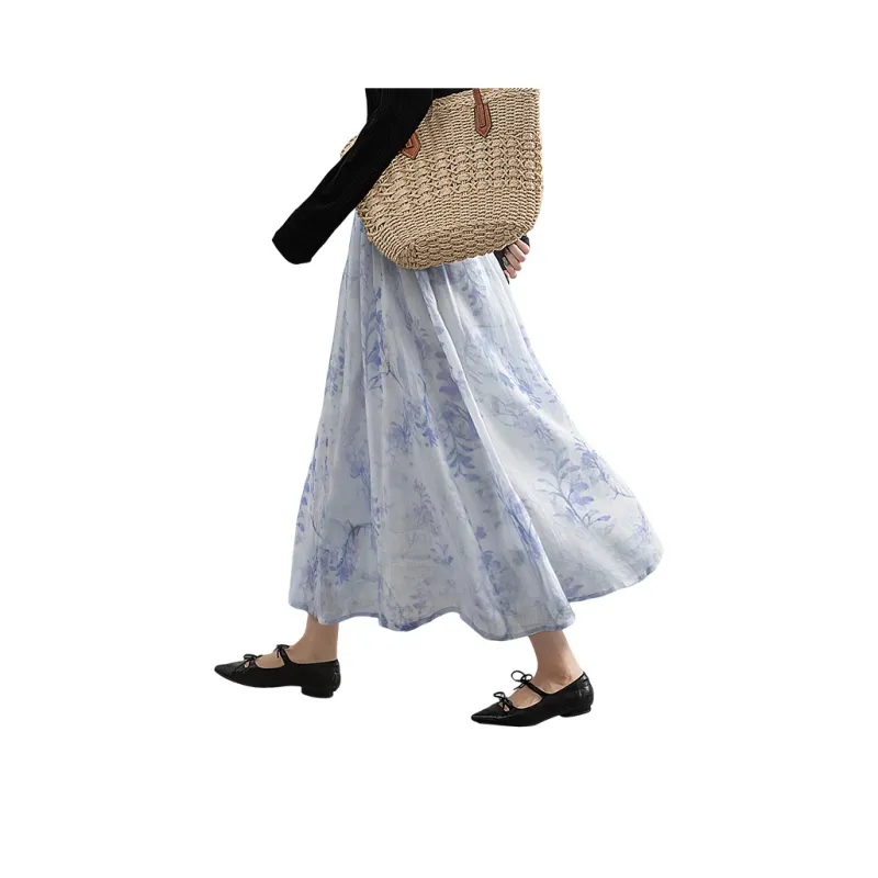 Cypress House Casual Long Skirt Women's Wisteria-0