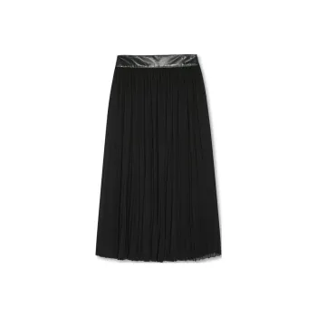 DKNY Casual Long Skirt Women's Black