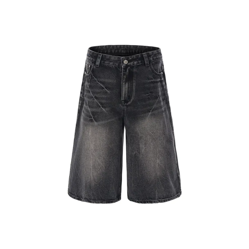 BRYAN JIMENEZ Denim Shorts Unisex-0