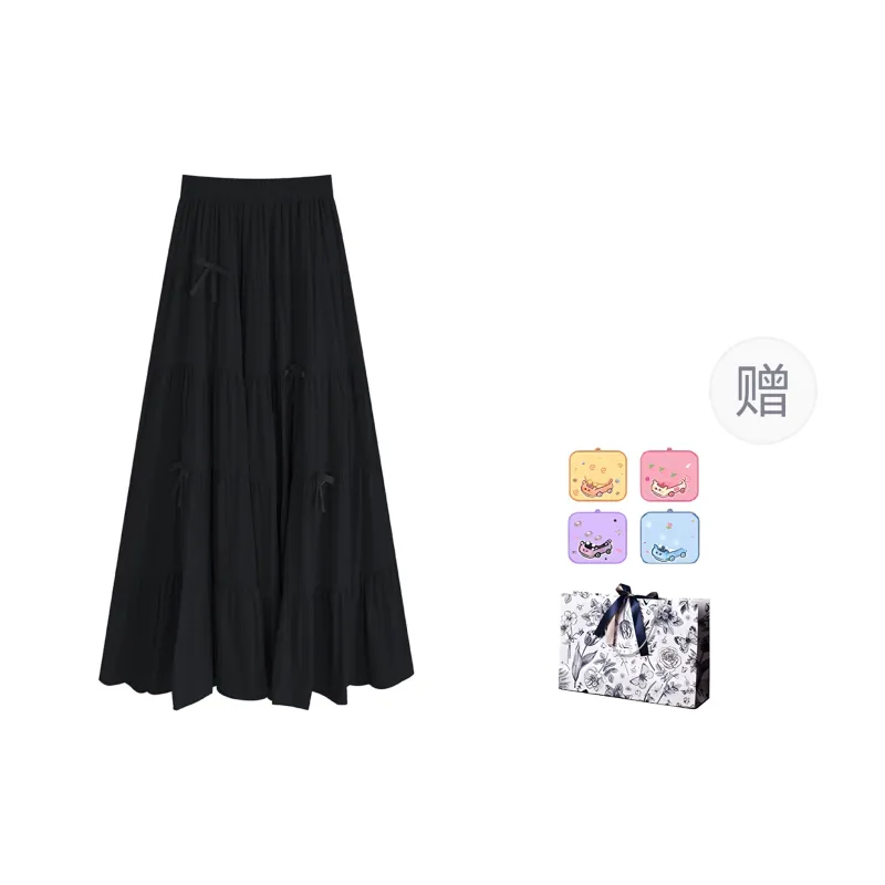 Garbege Casual Long Skirt Women's-13