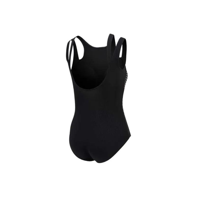Speedo One piece Swimsuit Women's Black/Blue-1