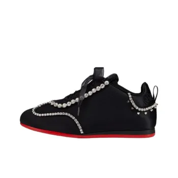 CL LUBOTING ELEONORA STRASS Low Top Casual Shoes Women's Black