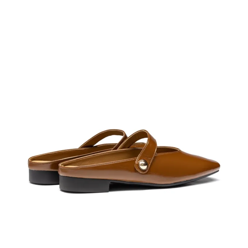AOKANG Casual Single Shoes Women's Light Brown-2