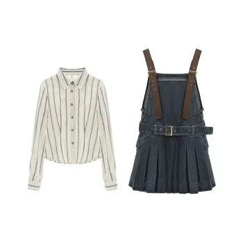 ACAINES Two Piece Skirt Sets Women's