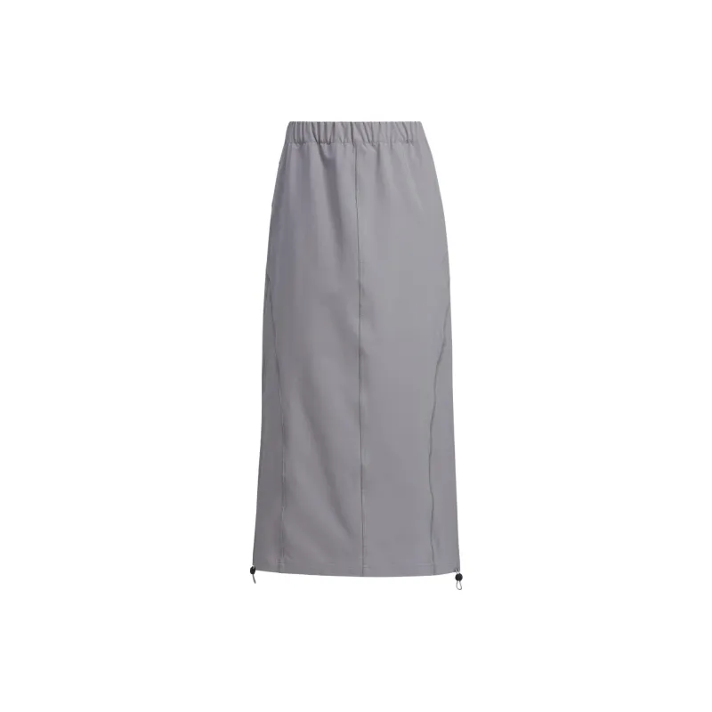 Adidas Casual Long Skirts Women's Gray-0