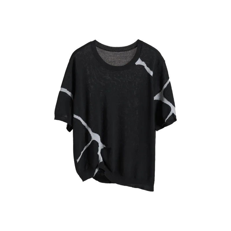 Rizhuo Drop Shoulder Sleeve T Shirt Women's-2